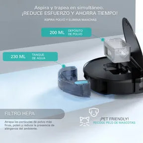 Aspiradora Robot Philco RVCF25PI con Trapeadora